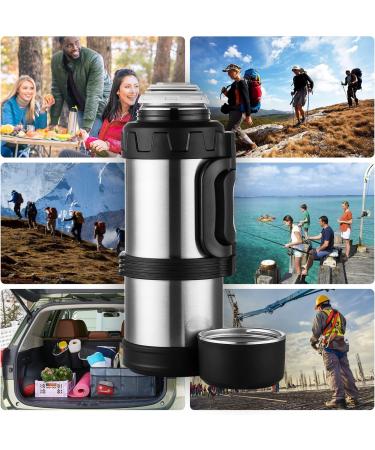 Housal 2200ml Leak-Proof Stainless Steel Thermos Bottle - BPA-Free Insulating Drinking Bottle for Coffee Tea Kids School & Sports - Perfect for On-the-Go - Buy Online on GoSupps.com