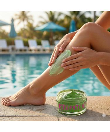 Kelpatch 8-Botanicals Anti-Aging Nourishing Body Mask Skin Elasticity & Anti-Cellulite. Made in USA. 8oz - Buy Online on GoSupps.com