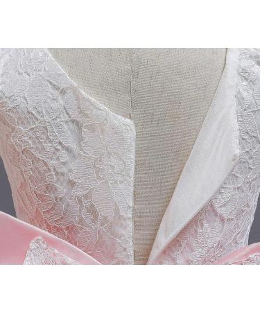 TTYAOVO Baby Princess Tutu Gown, Size 6-12 Months, Pink & White | Perfect for Wedding, Baptism, Pageant & Christening - Buy Online on GoSupps.com