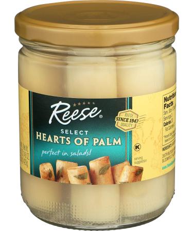 Reese Hearts of Palm 14.8 oz - Premium Quality in a Convenient Glass Jar - Buy Online on GoSupps.com