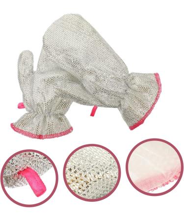 4 Pairs Mittens Cleaner Gloves Reusable Dishwashing Household Pot for Comfortable Tool Washable Bowl of Bathroom Rag Essentials Kitchen Pan Plate Dishes Washing Cleaning Scrubbing - Buy Online on GoSupps.com