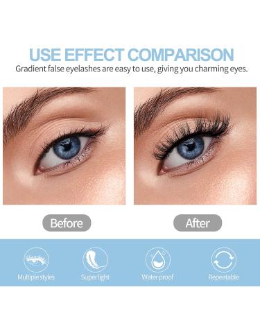 30 Pairs Faux Mink Lashes - MAGEFY 10 Styles Mixed Soft & Reusable Eyelashes Bulk with Glitter Boxes - Buy Online on GoSupps.com