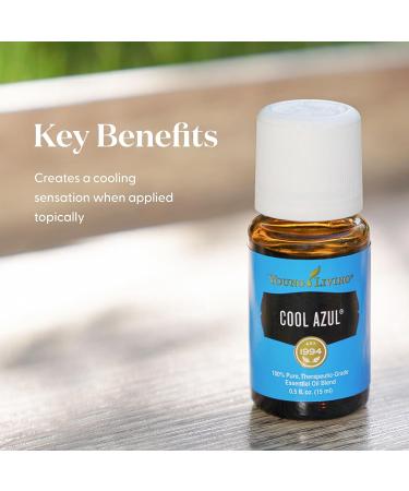 Cool Azul Essential Oil 15ml - Refreshing Post-Workout Recovery Blend | Aromatherapy with 14 Cool Minty Essential Oils - Buy Online on GoSupps.com