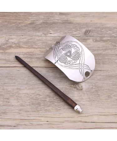 Vintage Wooden Hair Pin | Hair Stick Chopsticks for Long Hair Bun & Chignon - Perfect Hair Accessory for Women - Buy Online on GoSupps.com