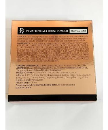 FV Loose Setting Powder Lightweight Oil Control and Long Lasting Translucent Powder with Shimmer Finish Talc-Free Face Powder Makeup for All Skin Types 10g Shimmer Sheer - Buy Online on GoSupps.com
