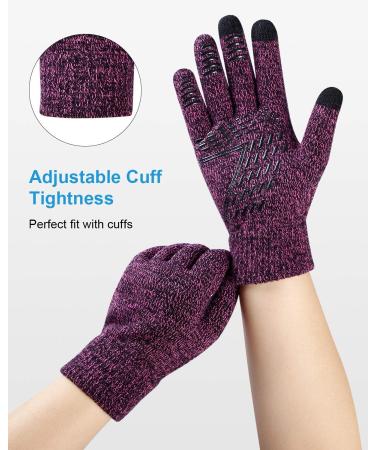 Buy Coskefy Knitted Touchscreen Gloves for Men & Women - Warm Comfortable Winter Running Cycling & Camping Gloves in Yellow | Perfect Birthday Gift - Buy Online on GoSupps.com