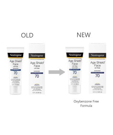 Neutrogena Age Shield Anti-Oxidant Face Lotion Sunscreen SPF 70 - 3 fl. oz - Buy Online on GoSupps.com