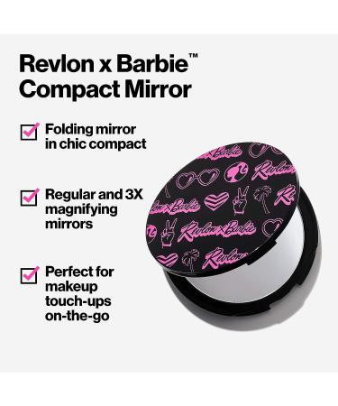Revlon x Barbie Dual Compact Travel Makeup Mirror with 3x Magnification - Buy Online on GoSupps.com