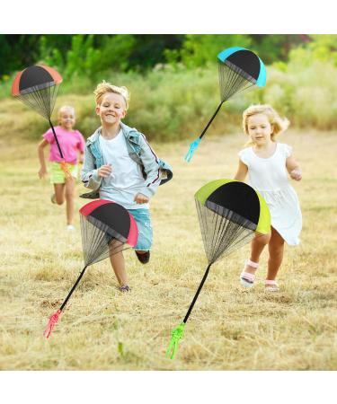 Ucradle Parachute Children's Toys 10 Pcs Parachutist Outdoor Fun Ideal Party Favors & Birthday Gifts - Buy Online on GoSupps.com
