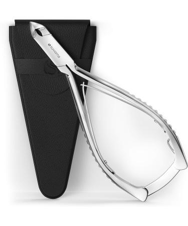 Suvorna 4.5 Professional Cuticle Trimmer - Japanese Steel Cuticle Scissor for Perfect Nail Care - Manicure & Pedicure Beauty Tool with Safety Lock - Buy Online on GoSupps.com