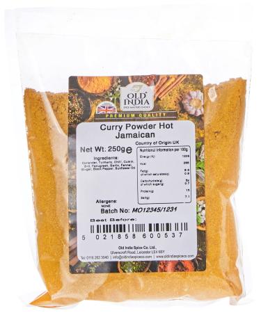Old India Curry Powder Hot Jamaican 250g 250 g (Pack of 1) - Buy Online on GoSupps.com