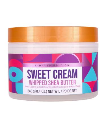Tree Hut Sweet Cream Whipped Shea Body Butter 8.4 oz Lightweight Long-lasting Hydrating Moisturizer with Natural Shea Butter for Nourishing Essential Body Care