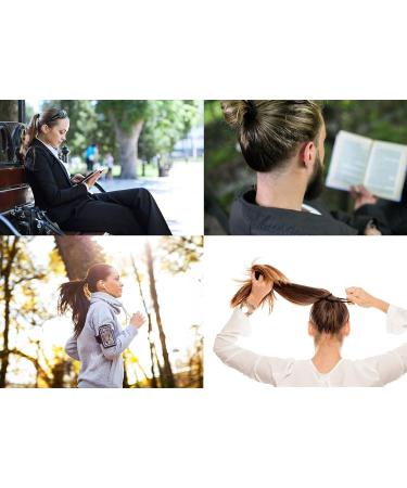 Buy 50 High-Quality Cotton Hair Ties - Metal-Free Elastic Bands for Women & Girls | Ideal Everyday Hair Accessories - Buy Online on GoSupps.com