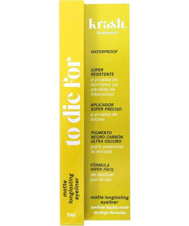  KRASH KOSMETICS KRASH KOSMETICS To Die For Liquid Eyeliner - Free Love Yellow 10 g - Buy Online on GoSupps.com