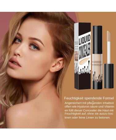  Duroecsain complete concealer liquid concealer concealer moisturizing concealer long lasting makeup booster liquid foundation for women - Buy Online on GoSupps.com