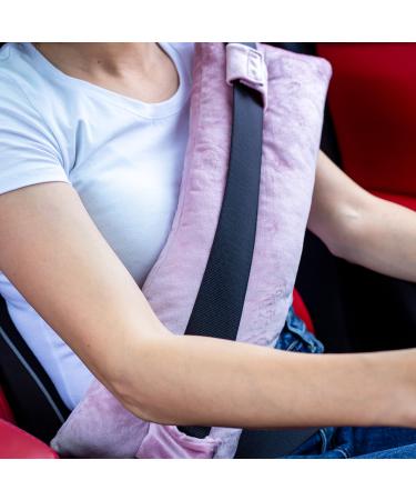 Wumimi Mastectomy Pillow Post Surgery Seat Belt Pillow Cushions Pads Protector for Breast Cancer Port Pacemaker Heart Surgery C-Section Recovery (Pink) - Buy Online on GoSupps.com