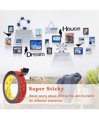 YMKJ Double Sided Mounting Tape - Heavy Duty Foam Tape for Car, Home, Office Decor - 16.4FT Length, 0.98 Inch Width - Buy Online on GoSupps.com