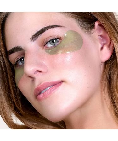 PUR Mellow Eyes Hemp-Derived Eye Patches: Reduce Puffiness & Brighten Under Eye Area with Hemp Seed Oil, Green Tea Extract & Kiwi Fruit Extract - 30 Pairs (Cruelty & Gluten Free) - Buy Online on GoSupps.com