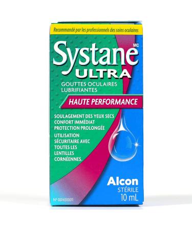 Systane Ultra Lubricant Eye Drops Twin Pack 0.33 fl oz | High Performance Eye Care - International Shipping Available - Buy Online on GoSupps.com