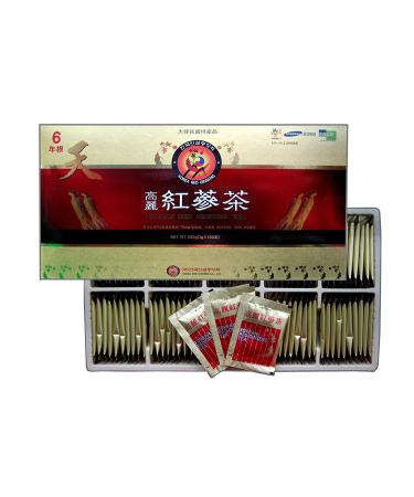 TG153 Korean Red Ginseng Instant Tea - 100 Sachets | Sweet Alternative to Coffee - Buy Online on GoSupps.com