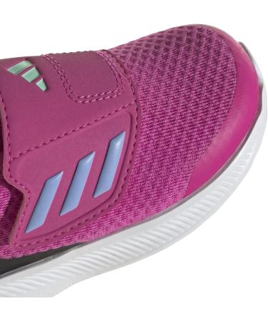 adidas Runfalcon 3.0 Hook-and-Loop Sneakers | Unisex Baby | 4 UK Child | Lucid Fuchsia Blue Dawn - Buy Online on GoSupps.com