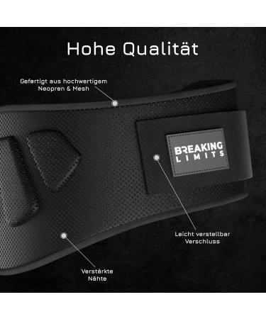 Breaking Limits Weightlifting Belt - Unisex Fitness Accessories for Strength Training CrossFit Deadlift & Powerlifting - Buy Online on GoSupps.com
