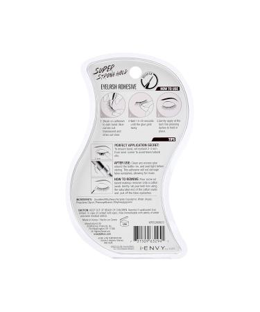 Kiss I Envy Eyelash Glue - Extra Strong Hold Transparent 2 Pieces (5g) | Shop Internationally - Buy Online on GoSupps.com