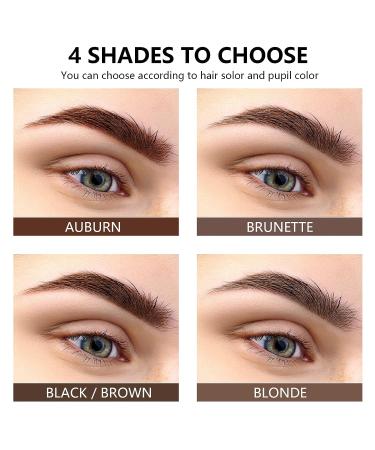 ALLROSE Waterproof Tinted Brow Gel - Long-Lasting Semi-Permanent Eyebrow Mascara in Brunette Shade - Buy Online on GoSupps.com
