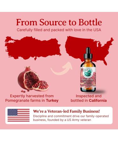 Pomegranate Seed Oil - 1 Gallon for Radiant Skin & Nourished Hair | Antioxidant-Rich Bella Terra Oils (Pack of 10 - Buy Online on GoSupps.com