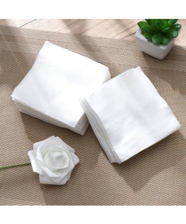 Milists 100 Disposable Beauty Towels - Soft Cotton Face Pads for Sensitive Skin & Baby Care - Wet & Dry Cleaning - Buy Online on GoSupps.com