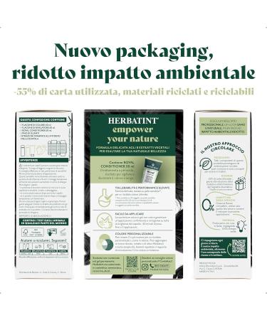  Herbatint Herbatint Permanent Hair Colour Gel 2N Brown 170 ml | Ammonia-Free 100% White Hair Coverage | for Sensitive Skin with 8 Organic Natural Extracts - Buy Online on GoSupps.com