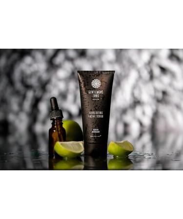 Gentlemen's Tonic Exfoliating Face Scrub for Men - Brighter Complexion and Fewer Spots (100 ml) - Buy Online on GoSupps.com