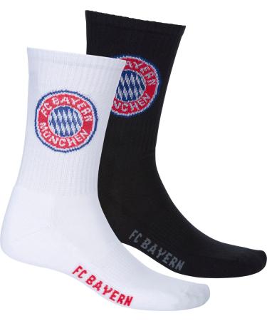 FC Bayern Munich sports socks set of 2 43-46 white