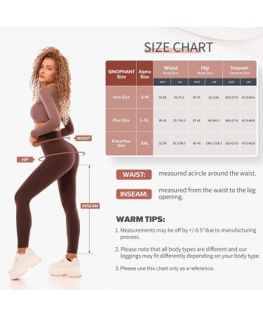 Buy Sinophant Sport Leggings for Women - High Waist & Opaque Fitness Pants - 3-Pack Black - Perfect for Yoga & Running - S-M Size - Buy Online on GoSupps.com