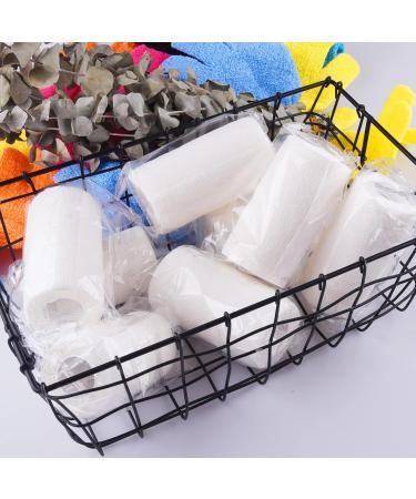 BQTQ 4 Inch Cohesive Bandage Wrap Tape - Self Adherent Stretch Bandage for Humans and Animals - Ideal for Ankle Sprains and Swelling - White (8 Rolls) - Buy Online on GoSupps.com