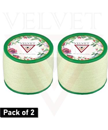 Velvet London Cotton Eyebrow Threading Thread Antiseptic and chemical free Eyebrow Threading Thread for sensitive skin to remove hair from upper lip chin and forehead (2pk) - Buy Online on GoSupps.com