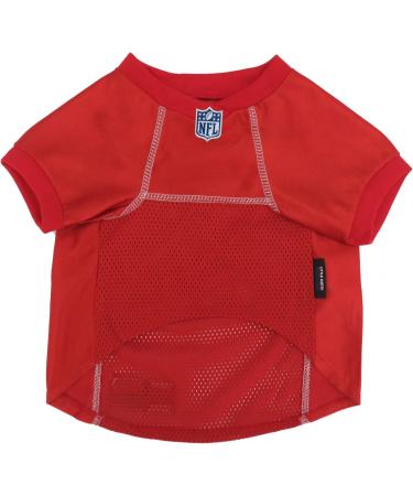Littlearth NFL Pet Jersey - Kansas City Chiefs Team Color Sports Jersey for Dogs & Cats (Size L) - Buy Online on GoSupps.com