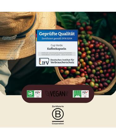  Cup Verde CUP VERDE Pack of 80 Lungo coffee capsules compatible with Nespresso* delicately aromatic home compostable Arabica gently roasted - Buy Online on GoSupps.com