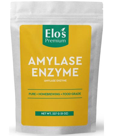Amylase Enzyme (8oz)|Packed in Canada| 100% Food-Grade Enzyme Formula Non-GMO| Increase Fermentation Used for Homebrewing Process in Beer Making| by Elo s Premium