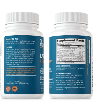 Dr. Tobias Liver 21 Day Cleanse and Apple Cider Vinegar Gummies - Supports Digestive Health and Liver Detox Vegan Non-GMO - Buy Online on GoSupps.com