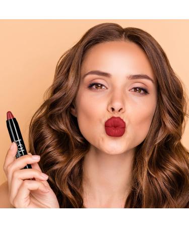 LOLA MAKE UP BY PERSE Chubby Cream Lipstick - 003 Pomegranate | International Shipping Available - Buy Online on GoSupps.com