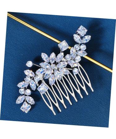 Ipetboom Crystal Side Hair Comb Hair Accessories for Prom Bride Headpieces for Wedding Girls Hair Accessory Combs Wedding Crystal Hair Comb Bridesmaid Light Luxury Hairpin Alloy - Buy Online on GoSupps.com