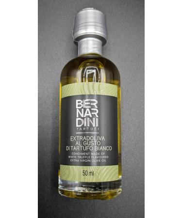 extra virgin olive oil with white truffle bottle of 50 ml - Bernardini Tartufi