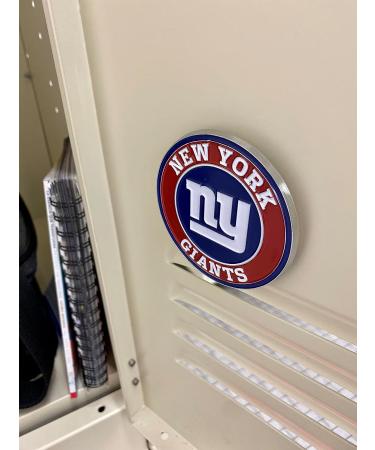 New York Giants Metal 3D Team Emblem by FANMATS - All Weather Decal for Indoor/Outdoor Use - Easy Peel & Stick Installation - Perfect Gift for Football Fans - Buy Online on GoSupps.com