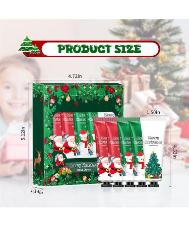  Miioto Mini Hand Cream Christmas Hand Cream Hand Cream Moisturize and Prevent Dryness Christmas Gift Set for Men Customers Colleagues Employees 5 x 30 ml - Buy Online on GoSupps.com