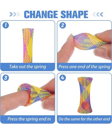 cobee Cat Tube Spring Toy 20 Pieces Interactive Cat Spring Toy Colorful Cat Toy for Indoor Cats Funny Cat Play Toy for Cat Kitten - Buy Online on GoSupps.com