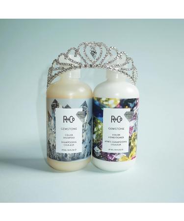 R+Co Gemstone Color Shampoo + Conditioner Kit - 17 Oz | Prolonged Color Vibrancy, Repair, and Nourish | Vegan & Cruelty-Free - Buy Online on GoSupps.com