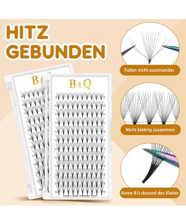 Buy 12D-D-05-9-15 Mix Finished Eyelashes | Volume 3D 4D 6D 10D Extensions | C & D Curl | International Shipping - Buy Online on GoSupps.com