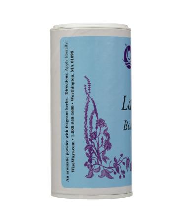 Buy WISE WAYS HERBALS Lavender Body Powder 4 OZ | Soothing & Natural Body Care | International Shipping Available - Buy Online on GoSupps.com