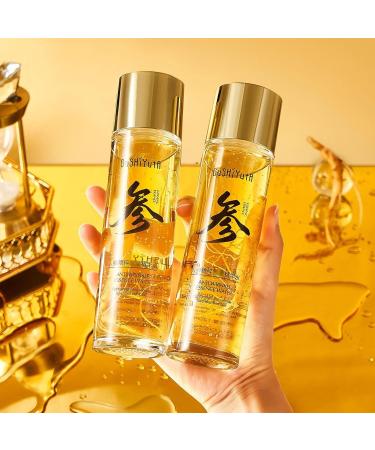  PUCHEN Skin Essences | Ginseng Lightening Moisturizing Tonic | Skin Care Tonic 120ml Facial Pore Minimizer for Skin Rejuvenate Nourish & Brightens - Buy Online on GoSupps.com